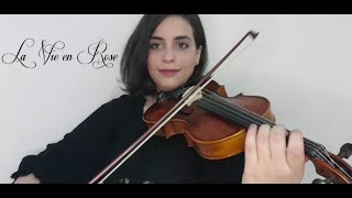 La vie en Rose  Violin Cover [upl. by Anrapa]