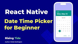 Date Time Picker with React Native [upl. by Yl]