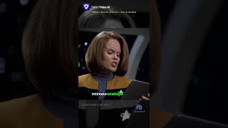 Klingon breaks Borgs nose  Star Trek Voyager S05E22 Someone to Watch Over Me shorts startrek [upl. by Aisatal]