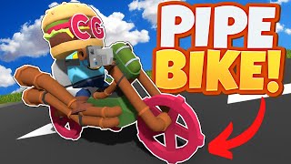 The SECRET Pipe Bike is BEST VEHICLE in The New Wobbly Life Update [upl. by Lemahs]