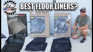 Best Floor Mats Weathertech Floor Liners vs Husky Liners [upl. by Bellanca]