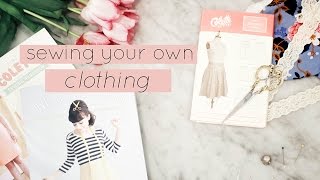 How to Start Sewing Your Own Clothes Tips amp Resources for Beginners  Chic Éthique [upl. by Eenhpad]