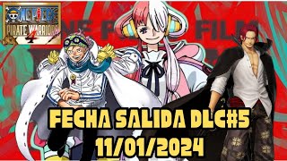 One Piece Pirate Warriors 4  Fecha salida confirmada DLC 5para 11 de Enero con UtaShanks Coby [upl. by Edmea158]