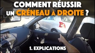 Comment réussir un créneau au permis 1 [upl. by Ahserkal409]