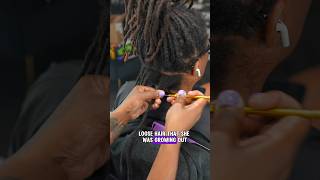 DITL of a Loctician  New Work Schedule pt2 loctician locs sisterlocks microlocs retwist ditl [upl. by Marielle]