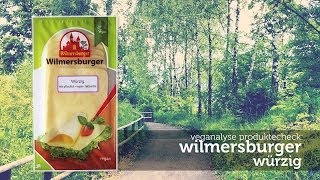 Wilmersburger würzig quotveganer Käsequot  Produktecheck Test [upl. by Albert]