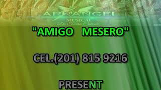 AMIGO MESERO ARKANGEL MUSICAL KARAOKE [upl. by Alake139]