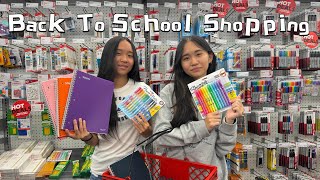 BacktoSchool Shopping with Janet and Kate and Tad [upl. by Anailuj]