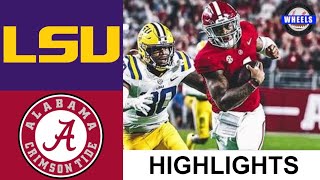 8 Alabama vs 14 LSU Highlights  Week 10  2023 College Football Highlights [upl. by Jessika]