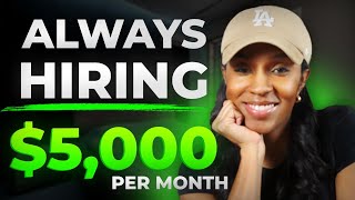 5 Best Work from Home Jobs w NO Experience 2024 [upl. by Gariepy794]