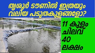 Thrissur Kalathode Fish Farm Part 1 Padutha Kulam Fish Farming Malayalam Huge profit fish farming [upl. by Quintilla908]