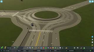 Enchendo a cidade de rotatorias  problema com transito  Cities Skylines 2 2023 [upl. by Nollad]