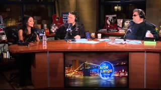 The Artie Lange Show  Melanie Iglesias instudio Part 1 [upl. by Ecnar]