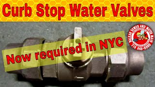 Sidewalk Water Line Valve Now Required For All NYC Service Lines [upl. by Eissed52]