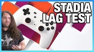 Google Stadia Lag Review Latency of PC vs Browser Chromecast amp Controller [upl. by Icats]