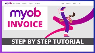 MYOB Invoicing Tutorial  MYOB Essentials [upl. by Yenrab]