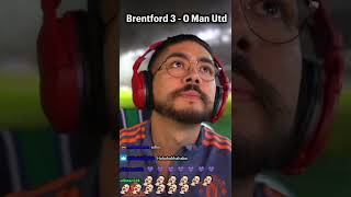 Castro reacts to Manchester United losing 40 to Brentford [upl. by Vaasta]