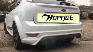 Ford Focus MK2 Zetec S 18  Hornet Exhaust Full Race System [upl. by Yenaffit503]