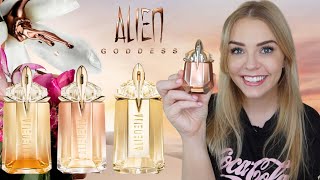 NEW MUGLER ALIEN GODDESS SUPRA FLORALE PERFUME REVIEW vs INTENSE vs ORIGINAL PARFUM 👽  Soki London [upl. by Olshausen408]