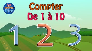 Apprendre à compter jusquà 10 en français  maternelle [upl. by Bass]