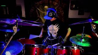 Vinny and Carmine Appice Monsters are Heroes Drum Cover Double Bass Jace [upl. by Noit569]