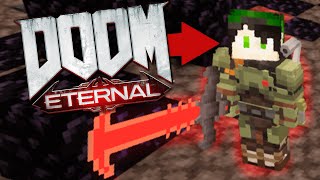 Este mod hace que Minecraft se vea como DOOM ETERNAL ⚔️ y que el Nether se ponga en ULTRAPESADILLA [upl. by Delphina]