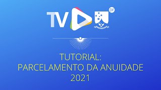 Tutorial veja como fazer o parcelamento da anuidade 2021 [upl. by Kire]