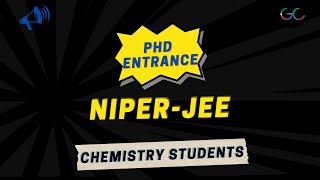 NIPERJEE 2022 I PhD I About the Exam I Questions I Pattern I Stipend [upl. by Ybor72]