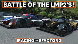 LMP2 Battle  IRACING vs RFACTOR 2 in VR [upl. by Lundquist880]