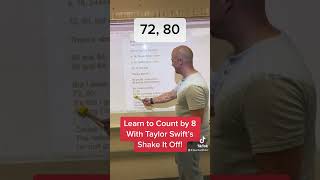 Count by 8 to Shake it off By Taylor Swift [upl. by Immot]