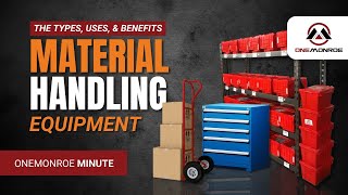 Material Handling Equipment Types Uses and Benefits [upl. by Ev]