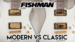 Fishman Fluence Modern vs Classic Pickups SHOOTOUT 4K [upl. by Malvina871]