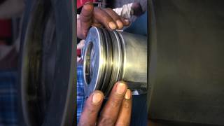 piston ring installation John Deere 6081 [upl. by Reifinnej]