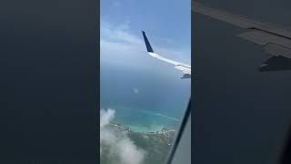 Flight 1179 landing in Montego Bay Jamaica from New York Kennedy [upl. by Ynnos426]