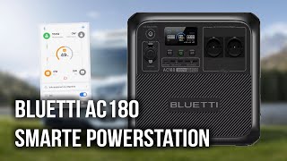 Bluetti AC180  smarte LiFePo4 Powerstation 1152Wh36Ah  Review [upl. by Neenad]