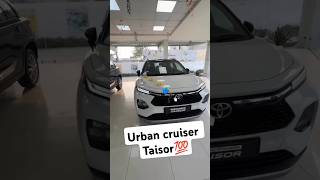 Fronx ki bdi bhen Urban cruiser taisor 9 Lakhs toyota fronx urbancruiser [upl. by Ybreh25]