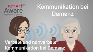 Verbale und nonverbale Kommunikation bei Demenz I Betreuungsfortbildung Altenpflege  smartAware [upl. by Rhea131]