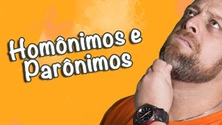 Homônimos e Parônimos Prof Noslen [upl. by Abas727]