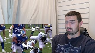 Rugby Fan Reacts to SAQUON BARKLEY 2018 Mid Season Highlights [upl. by Shannen]