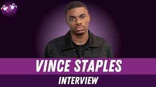 Vince Staples Interview on Music Career amp Upcoming Projects [upl. by Corty]