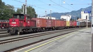 ÖBB Bahnhof Feldkirch Ab in den Tunnel [upl. by Mellitz]