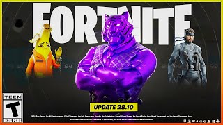 LIVE Fortnite Update Unbelievable New Movement Sniper Nerf and MORE [upl. by Sirovat671]