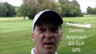 Garmin G3 Approach Golf GPS Review [upl. by Trish]