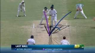 Huge Crack In Pitch Ashes 20132014 Funny Reaction Of David Warner [upl. by Eillil284]