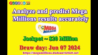 How to get Mega Millions number predictions for Friday 07062024 Jackpot  20 Million [upl. by Ivana]