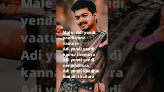 yendi yendi song karroke lyrics puli movierga6293 [upl. by Aiym20]