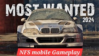 Need For Speed Most Wanted 2024 Gameplay 🔥🔥  Nfs Mobile 2024 [upl. by Ramak]