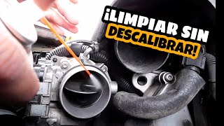 limpiar cuerpo de aceleración electrónico sin descalibrar [upl. by Bashemath]