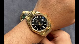 Rolex Daydate 36mm vs 41mm the reason why people are so obsessed with DD [upl. by Wilmer]