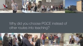 PGCE Students on Why do a PGCE I Oxford Brookes University [upl. by Bozuwa253]